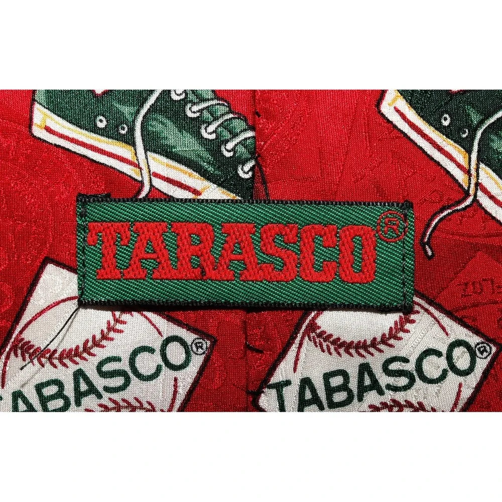 Tabasco Men's‎ Tabasco Sports Sneakers Print Silk Neck Tie